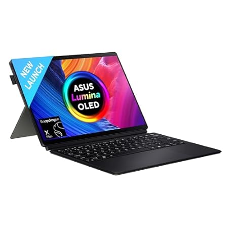 ASUS ProArt PZ13,Snapdragon X Plus X1P 42 100 Creator/Gaming Laptop(Qualcomm Adreno iGPU/16GB RAM/1TB SSD/3K OLED Touch Screen/13.3"/60Hz/Windows 11/Office 2021/Nano Black/0.59 kg) HT5306QA-LX002WS